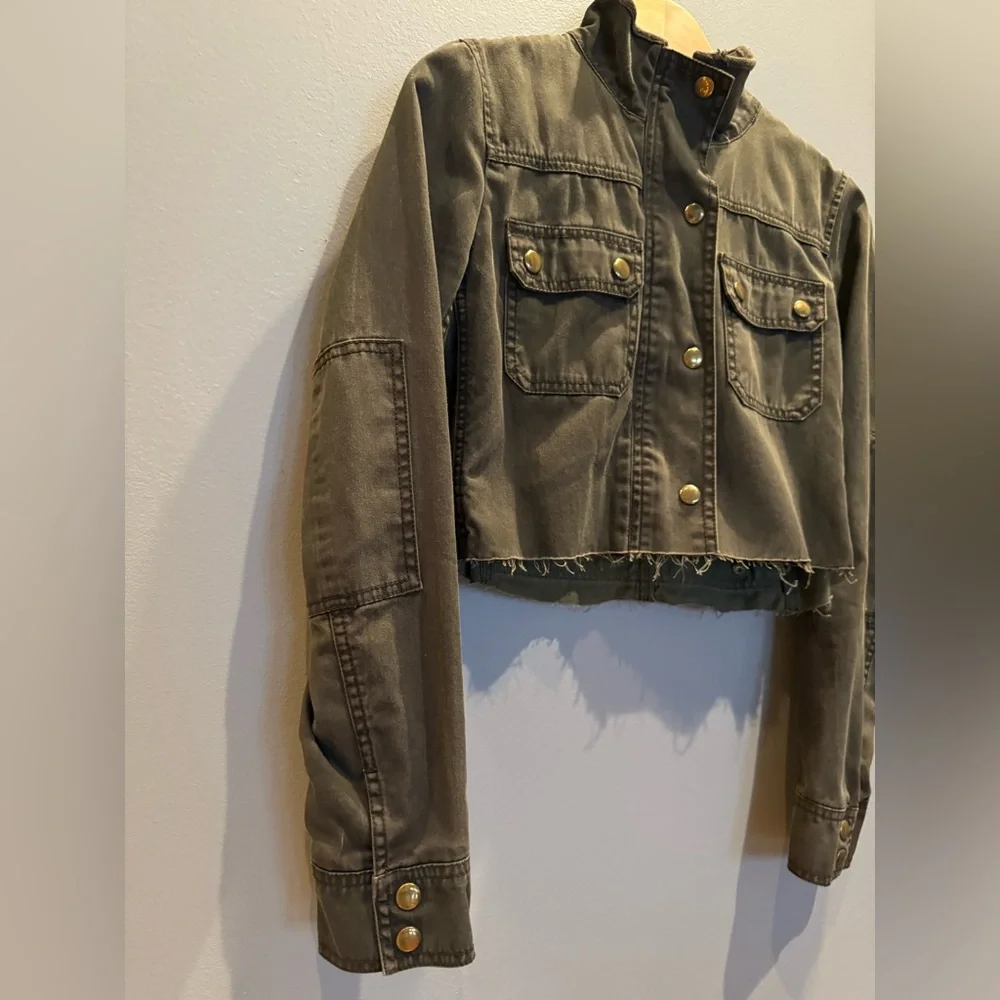 b.a.d. Reworked J Crew Boyfriend Jacket - Picture 5 of 8